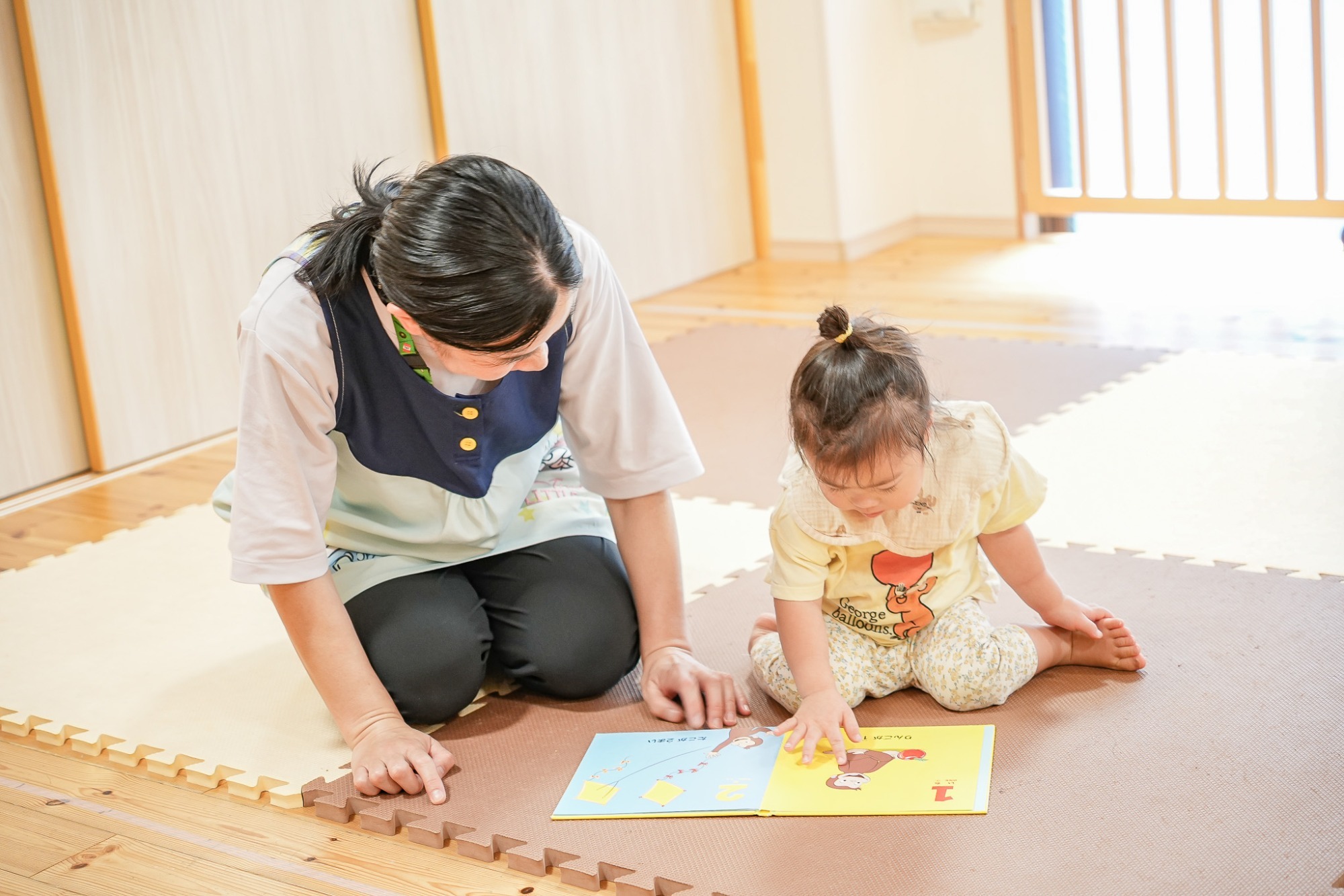 写真：保育の様子